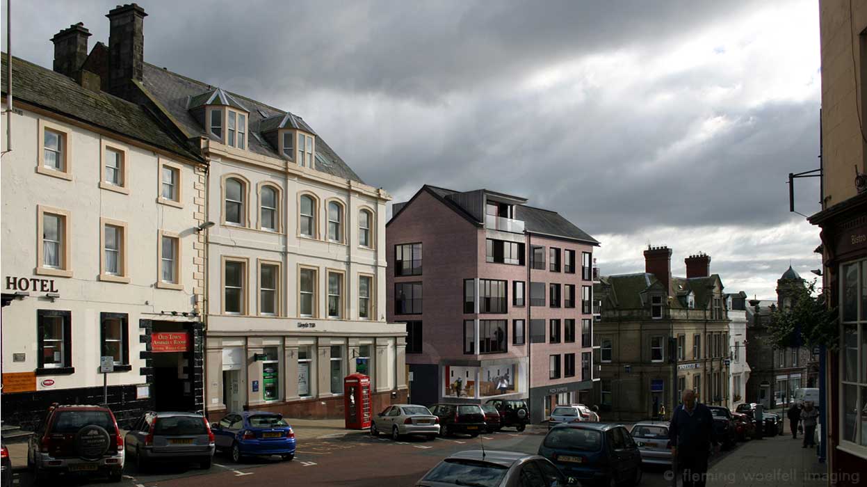 New housing in Berwick-upon-Tweed