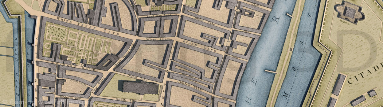3D historic fortification map.