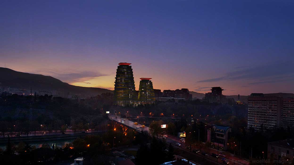 Rezid Towers Tbilisi, Georgia