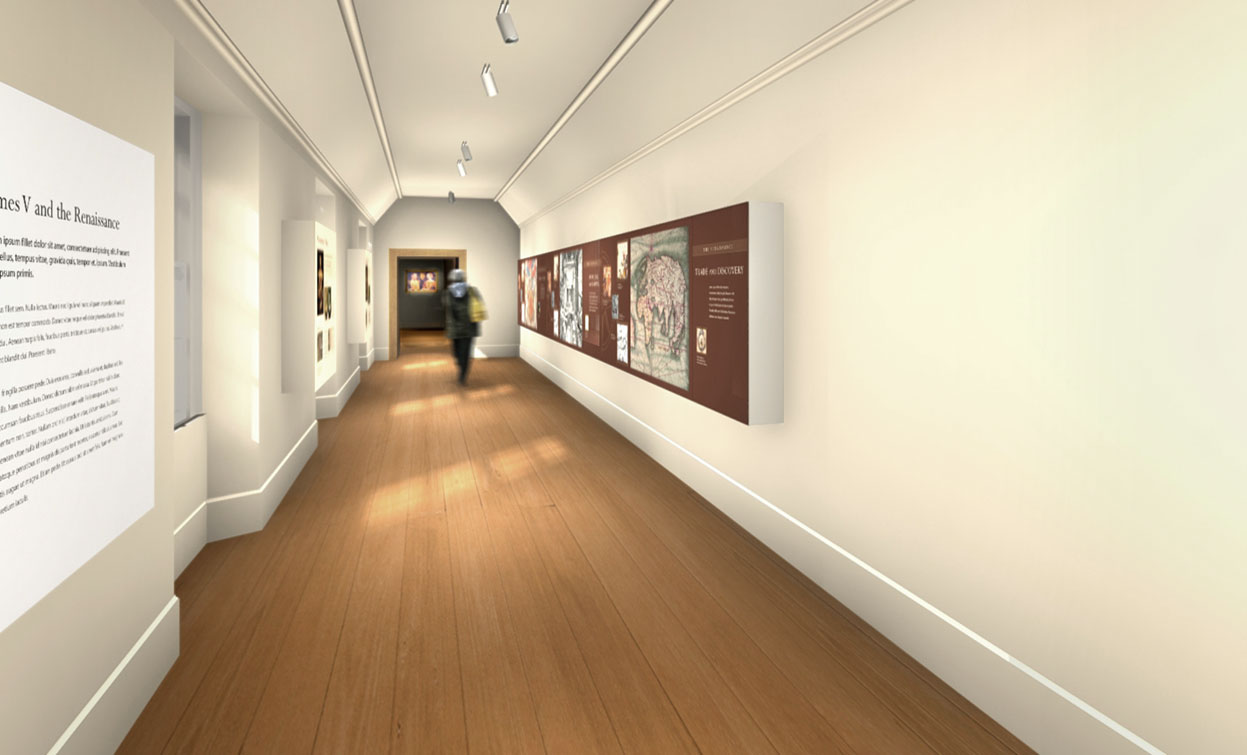 Stirling Heads Gallery Corridor